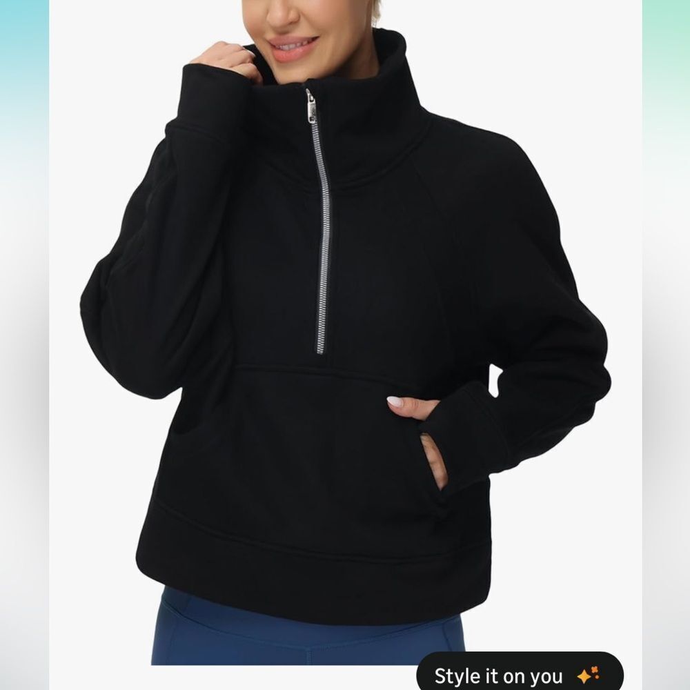 Black pull over